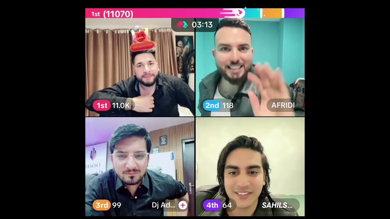 Waliullah sahibzada 👑 Jerry Sahil and dj TikTok funny 🤣🤣 live 😅 don't miss this video 