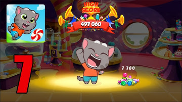 Talking Tom Candy Run | Gameplay Walkthrough Part 7 (iOS, Android)