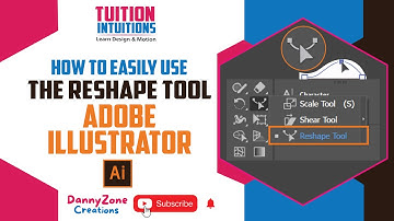 How to Easily use the Reshape Tool in Adobe illustrator CC