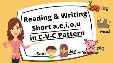 Practice Reading and Writing Words in C-V-C Pattern - Short /a/Short/e/ Short/i/Short/o/Short/u/