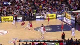 Olympiakos  Real Madrid 10088 (όλα τα καλάθια) HD