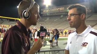 Central Michigan vs. Southeast Missouri Postgame - Enos