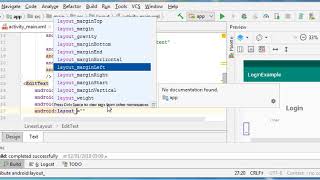 Registration and Login  Screen design | Android studio Tutorial