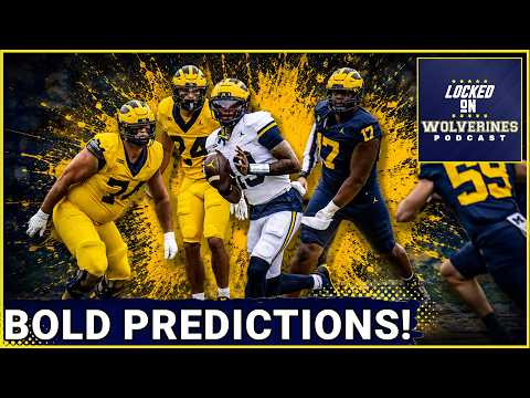 BOLD CALL: Michigan Football’s Bryce Underwood and Jordan Marshall PROJECTED for 2026 Glory