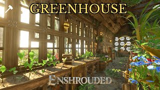 Feels like Hogwarts in here! ENSHROUDED Greenhouse Build