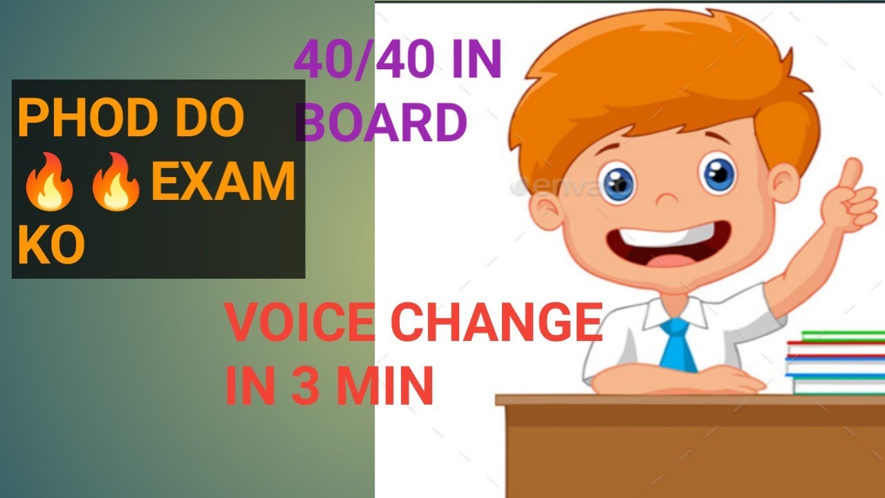 40/40 IN ENGLISH BOARD 🔥🔥🔥  VOICE CHANGE ALL CONCEPT IN 3 MIN🖤🖤