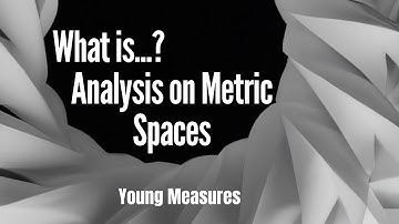 What is Analysis… on Metric Spaces?