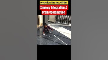 Occupational therapy activities/sensory integration/improve brain & body coordination#autism#adhd