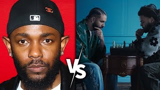 Kendrick Lamar DISSES Drake \& J. Cole…