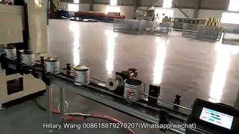 1L Paint Tin Can Fully Automatic Production Line