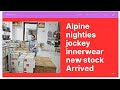 L and XL size alpine nighties || Jockey innerwear stock Arrived all fancy model's