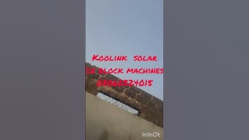 Installation of solar ice block making machine @ Ifo,ogun state, Nigeria.