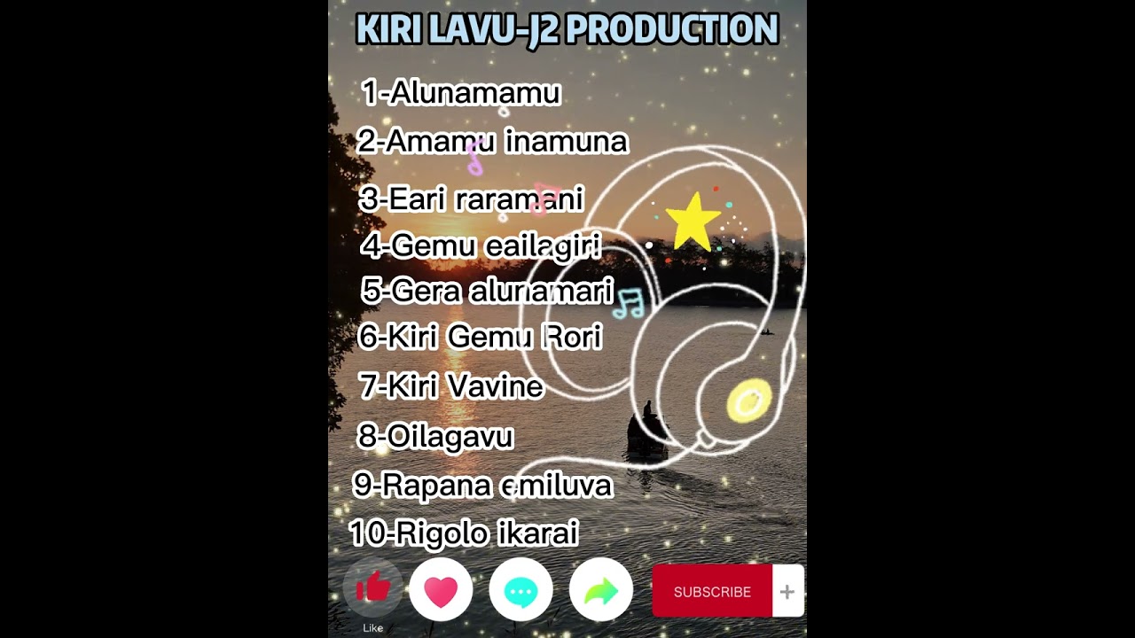 KIRI LAVU- PLAY LIST(Aroma Local)