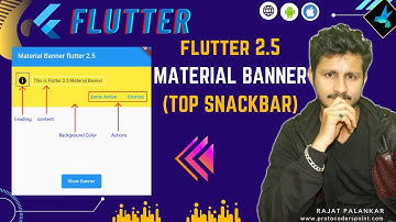 Flutter Material Banner Widget - Scaffold Messenger -  Flutter 2.5.0