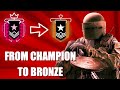 When A Champion Plays In Copper League... Rainbow Six Siege Funny Ranked Moments (ง^︠.^︡)ง