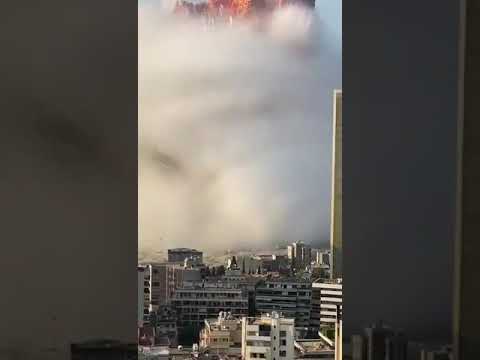 مئات الجرحى جراء انفجار بيروت