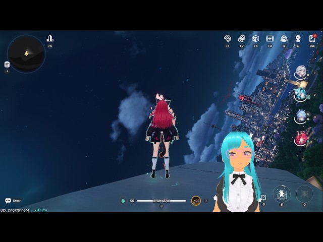 【異環-亞服】該練黑羽了 手感很好 看能不能打過軌外 【易龍】