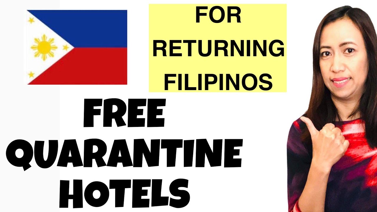 🇵🇭PHILIPPINES TRAVEL UPDATE FREE QUARANTINE HOTEL FOR ALL RETURNING