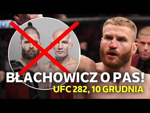 Jan BŁACHOWICZ walczy o pas na UFC 282! Prochazka kontuzjowany! OTO, JAK DO TEGO DOSZŁO!