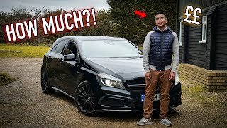 HOW MUCH? did I pay for HIS MERCEDES A45 AMG?!