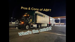 Pros and Cons of Being a Linehaul Driver for ABF Freight
