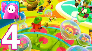 Fall Guys Mobile - Gameplay Walkthrough Part 4 - Solo Mode (iOS, Android)