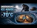 -70°C: Building a secret underground ice house at -70°C | Arctic survival | Earth Freeze