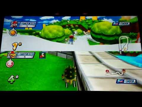 Mario Sonic At The Olympic Winter Games Bowser Loses To Mario In Dream Ski Cross