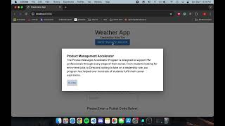 Weather App - PM Accelerator screenshot 3