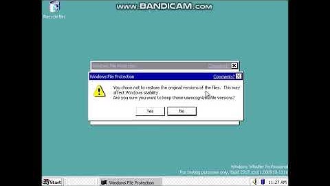Destroying Windows Whistler Build 2267 on real virtual machine