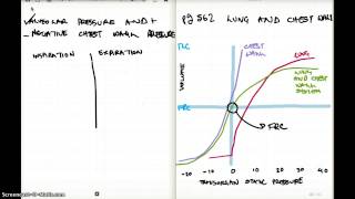 562 FA 12 : LUNG AND CHEST WALL COMPLIANCE CURVE