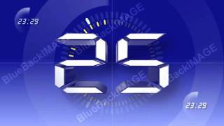 Stock Footage : CountDown Num D a