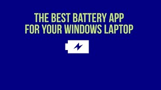 Pure Battery Analytics - The best battery app for Windows laptops screenshot 5