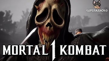 INSANE 600 DAMAGE COMBO WITH GHOSTFACE! - Mortal Kombat 1: "Ghostface" Gameplay (Online Matches)