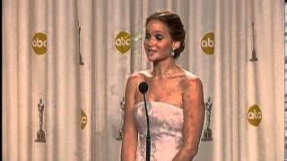 Jennifer Lawrence wins best actress Oscars 2013