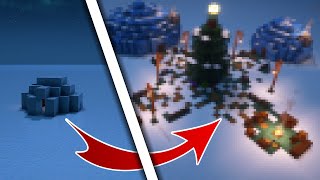 Minecraft Igloo Transformation - Christmas Edition