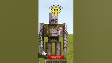 Iron golem with different internet in Minecraft #minecraft #meme #shorts