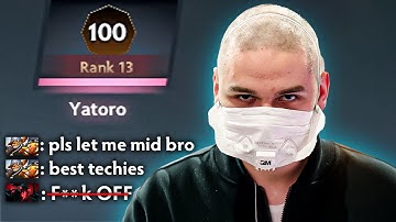 I got NO TRUST vs 16,000 MMR Yatoro | Techies Official