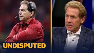 Skip and Shannon react to Nick Saban lashing out at reporter over QB question | CFB | UNDISPUTED