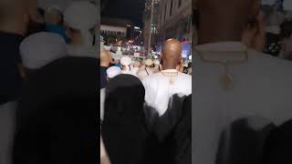 الخروج من الحرم المكي بعد صلاة الفجر