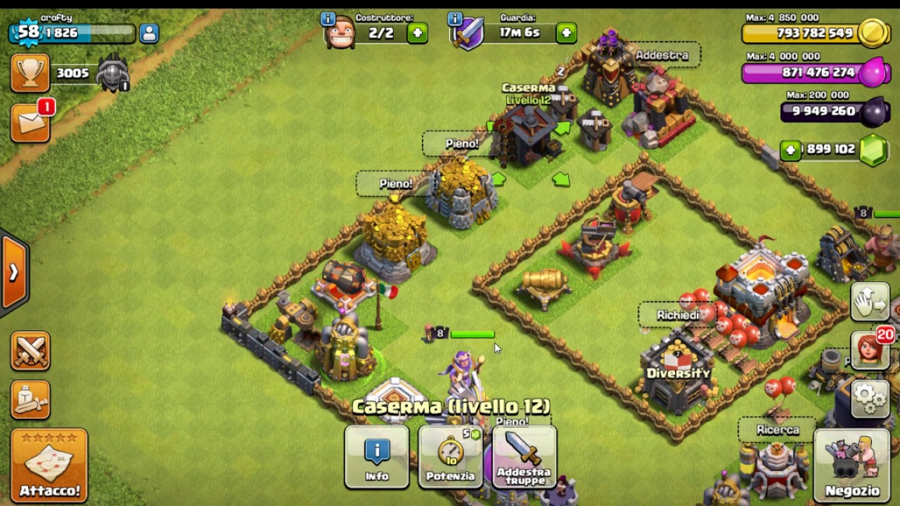 Clash of clans Server privato YouTube