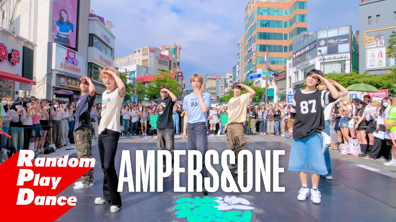 앰퍼샌드원 랜덤플레이댄스 KPOP RANDOM PLAY DANCE ‘AMPERS&ONE‘ in Seoul, KOREA
