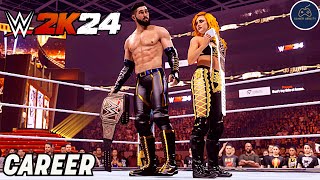 FIRST WRESTLEMANIA!!! WWE 2K24 MyRise Career Mode Part 8!