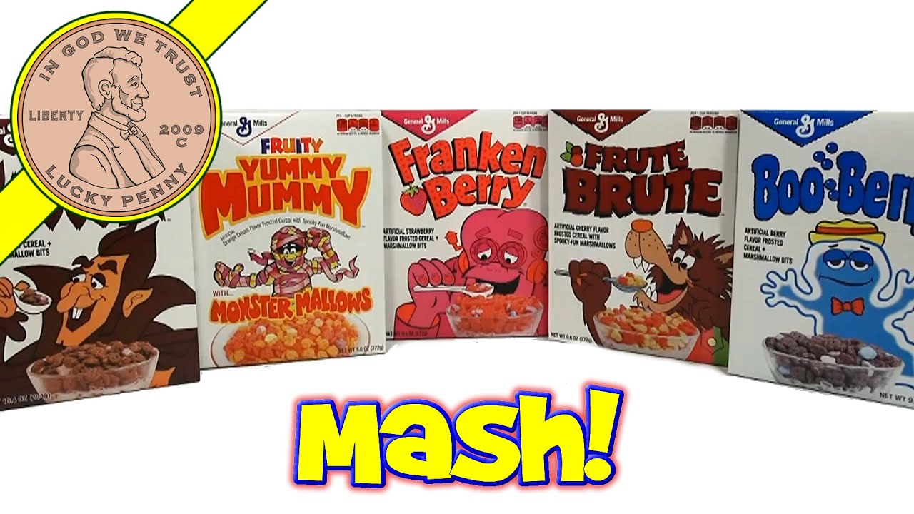 Retro Monster Cereals (Target Exclusive) The Monster Mash! Halloween