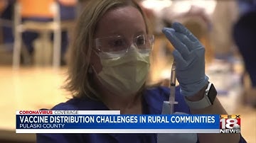 Rural health departments face added challenges in vaccine distribution