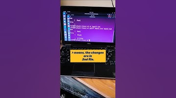 sdiff how to compare files in #Linux #ubuntu #shortsviral #shortvideo #shorts #viral #songs part 3