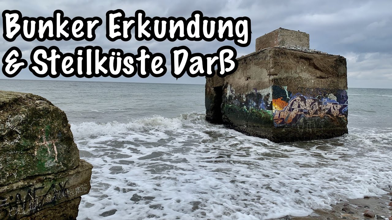 Bunker Erkundung & Steilküste Darß 2020 | GoPro QHD