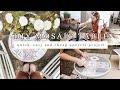 DIY Up-cycled Mosaic Table  | fun easy and quick project!