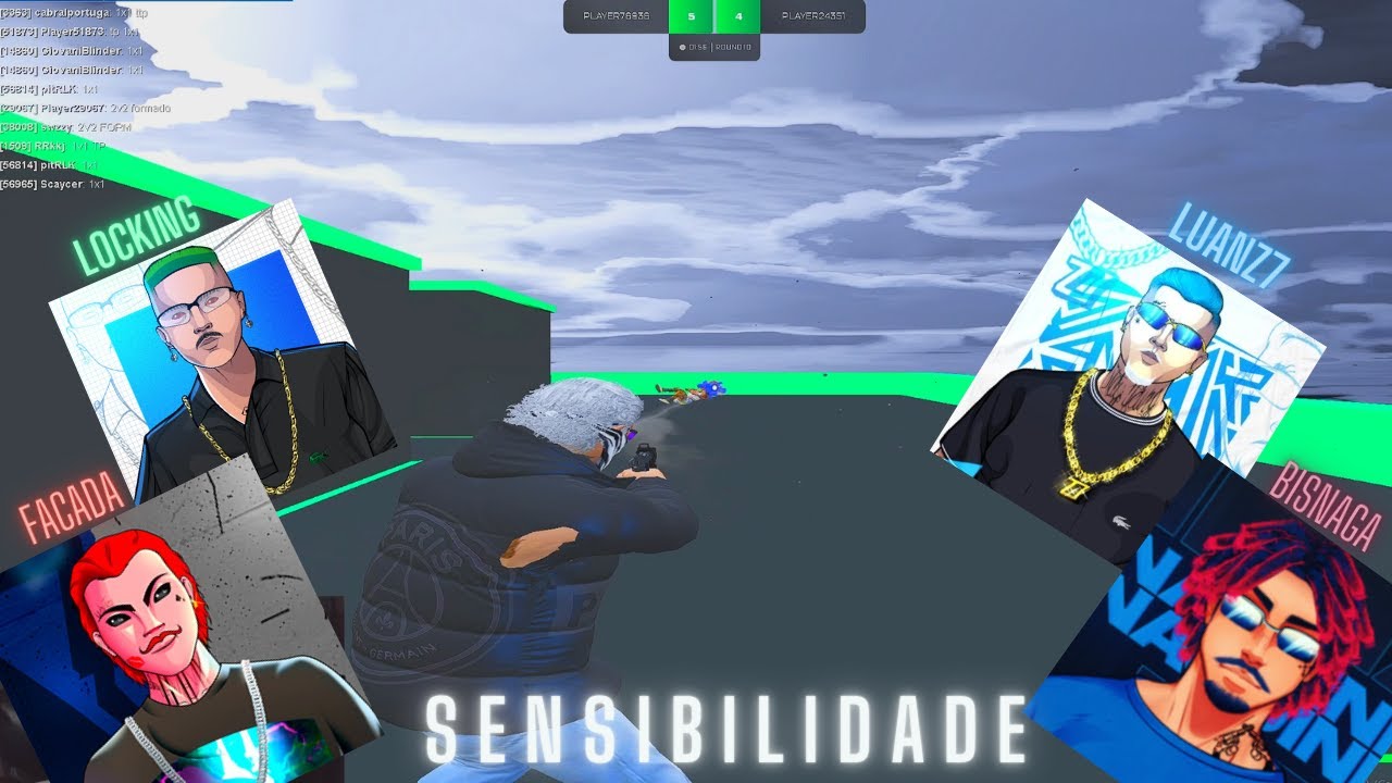 TESTEI A SENSIBILIDADE DOS STREAMERS DE GTA RP YouTube