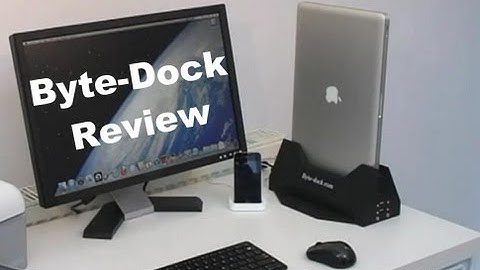 Macbook Pro Docking Station Byte-Dock Review MBP